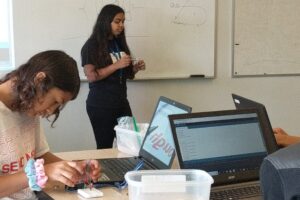 Internet of Things (IoT) Summer Camp for girls.