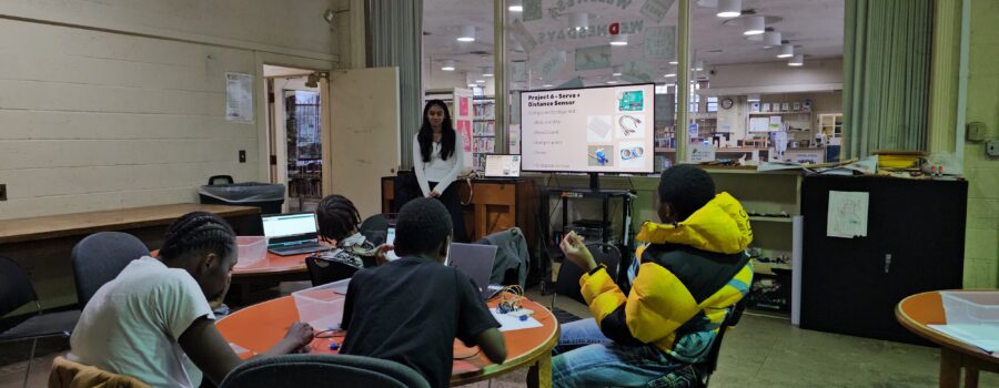 Arduino Programming camp at Detroit Public Library