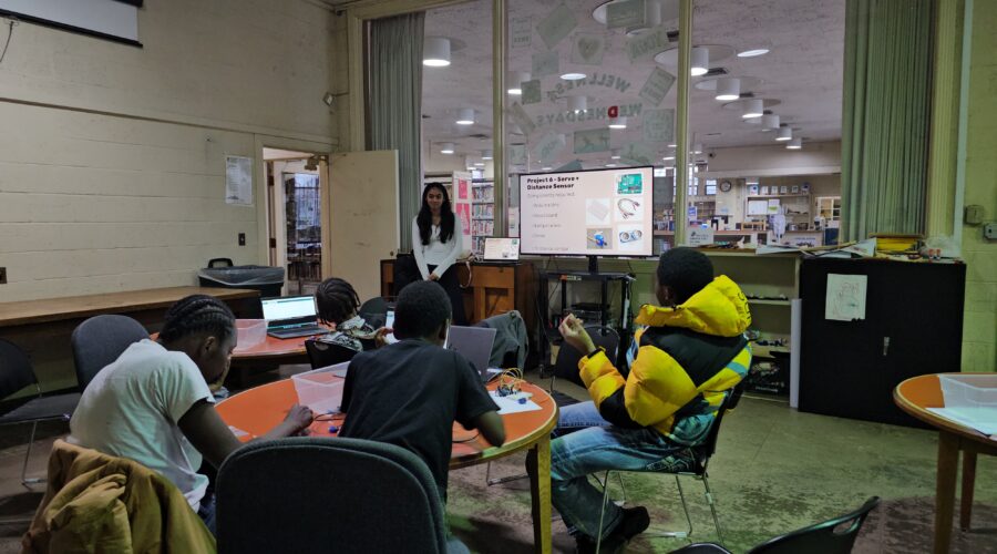 Arduino Programming camp at Detroit Public Library